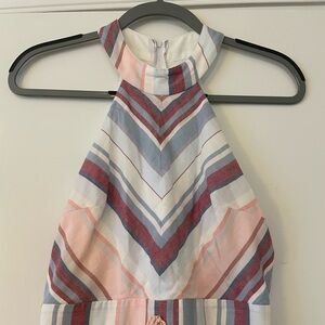 Linen Jumpsuit with zipper